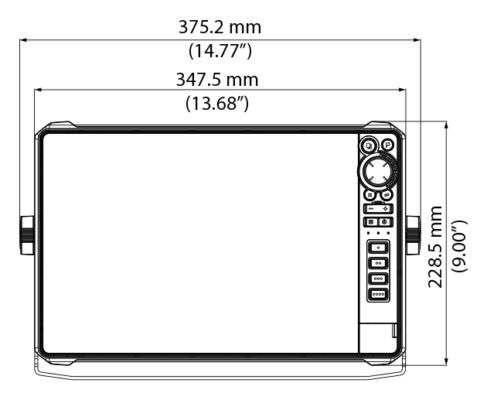 hds 12 front dimensions